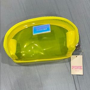 Victoria’s Secret Translucent Green Medium Pouch